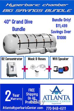 USED 40 Grand Dive Used Portable Hyperbaric Oxygen Chambers Read Description