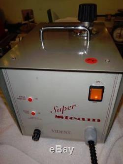 Used Bar Instruments Vident Super Steam Portable Steamer With Steam Gun And Hold