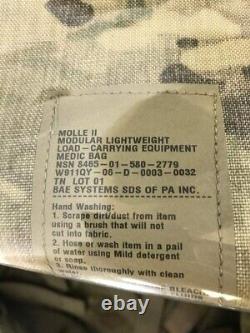 USGI Molle II Lightweight Load Carrying Equipment Medic Bag Multicam OCP