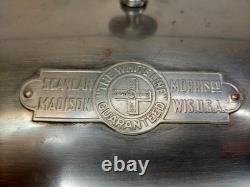 Unique Vintage Scanlan Morris Co. Medical Equipment Sterilizer