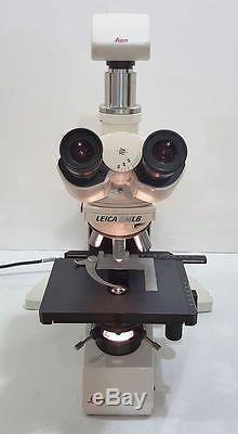 Used LEICA DMLB+DC100 Microscope, Ships World Wide