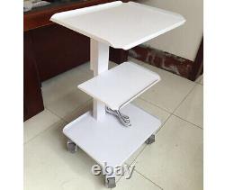 Used Mobile Steel Medical Cart for Dental Trolley Home Equipment with 4 Wheels