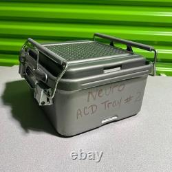 V Mueller Genesis Baxter Surgical Sterilization Container Neuro ACD Tray 12x10x6