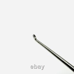 V. Mueller U-0164 CURETTE, SPINE CHROMA-LINE Angled #4, 10 Inch Instrument