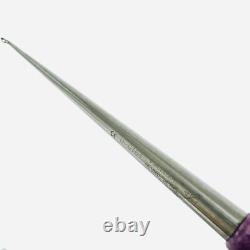 V. Mueller U-0164 CURETTE, SPINE CHROMA-LINE Angled #4, 10 Inch Instrument