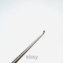 V. Mueller U-0164 CURETTE, SPINE CHROMA-LINE Angled #4, 10 Inch Instrument