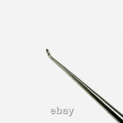 V. Mueller U-0164 CURETTE, SPINE CHROMA-LINE Angled #4, 10 Inch Instrument