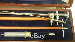 VINTAGE SCHINDLER FLEXIBLE GASTROSCOPE OPERATING Medical Equipment Doctor Kit