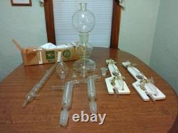 VTG Chemistry Laboratory Glassware Science Equipment GLASS Pyrex Will K USA Lot