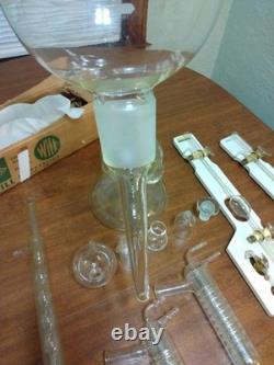VTG Chemistry Laboratory Glassware Science Equipment GLASS Pyrex Will K USA Lot
