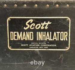 VTG Scott Demand Inhalator Medical Case Industrial Military Oxygen Box
