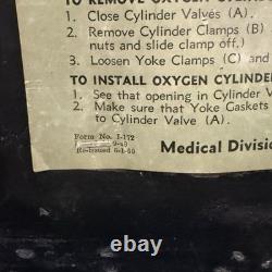 VTG Scott Demand Inhalator Medical Case Industrial Military Oxygen Box