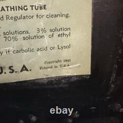 VTG Scott Demand Inhalator Medical Case Industrial Military Oxygen Box