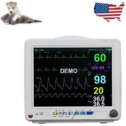 Veterinary Patient Multi-Parameter Monitor Medical Clinic Equipment Animal Use
