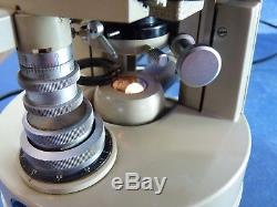 Vickers Binocular Microscope With Illuminating Light & Power Control