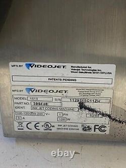 VideoJet 1510 Ink Jet Coder Coding Machine 399146