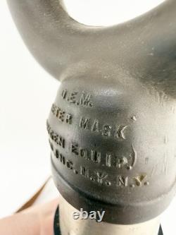 Vintage 1940s O. E. M. Meter Mask Oxygen Therapy Medical Respiratory Equipment