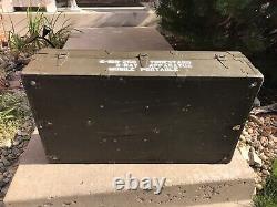 Vintage 1950s-60s Military Medical X-ray Equipment Chest