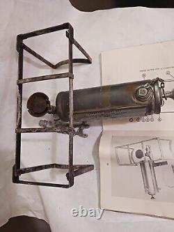 Vintage COLEMAN MODEL 527 US MILITARY DENTAL Medical STOVE