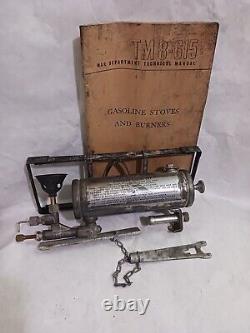 Vintage COLEMAN MODEL 527 US MILITARY DENTAL Medical STOVE