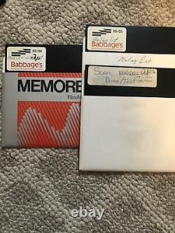 Vintage Commodore 64 Accessory Medical Equipment Program Discs Bio Pro 1000 Wire