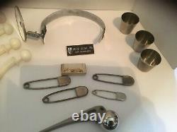 Vintage LOT of Medical Equipment PROSTHETICS Reflector Risdon Zimaloy Vollrath