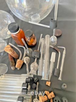 Vintage Lot 120+ of Chemistry Laboratory Glassware Science Lab Glass Equipment