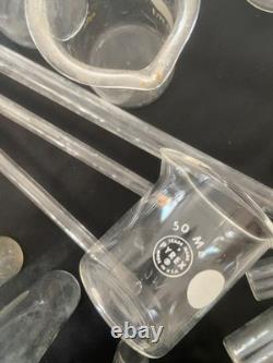 Vintage Lot 120+ of Chemistry Laboratory Glassware Science Lab Glass Equipment