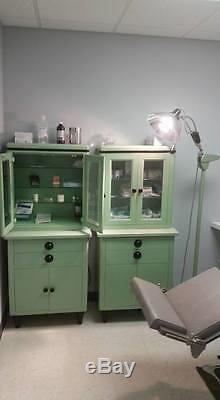 Vintage Medical Exam Room Cabinets