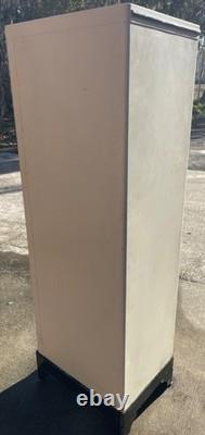 Vintage Medical Metal Cabinet, Scale, Cart Set 1940's