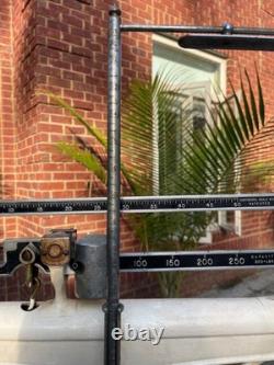 Vintage Medical Metal Cabinet, Scale, Cart Set 1940's