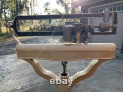 Vintage Medical Metal Cabinet, Scale, Cart Set 1940's