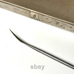 Vintage Midwife Doctor Medical Instrument Case + Equipment Sterilising Trays