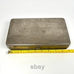 Vintage Midwife Doctor Medical Instrument Case + Equipment Sterilising Trays