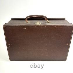 Vintage Midwife Doctor Medical Instrument Case + Equipment Sterilising Trays