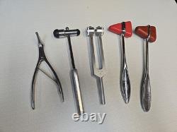 Vintage Set Of 5 Medical Instruments Used In Patient Care. See Pics More Make