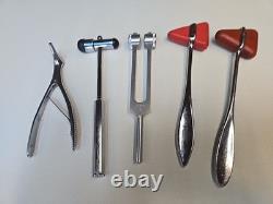 Vintage Set Of 5 Medical Instruments Used In Patient Care. See Pics More Make