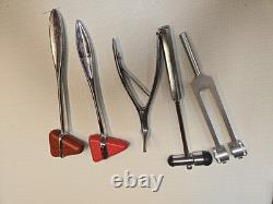 Vintage Set Of 5 Medical Instruments Used In Patient Care. See Pics More Make