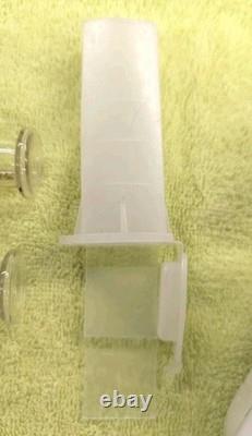 Vtg Glass Hypodermic Syringe Lot HYPO Medical Lab Dental Enamelware Storage Pan