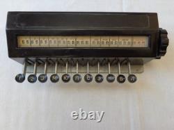Vtg Soviet Mechanical 11-Key Blood Cell Counter 1972 Medical Equipment USSR Lab