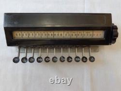 Vtg Soviet Mechanical 11-Key Blood Cell Counter 1972 Medical Equipment USSR Lab
