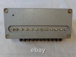 Vtg Soviet Mechanical 11-Key Blood Cell Counter 1972 Medical Equipment USSR Lab