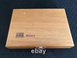 WATERS MILLIPORE 25mm Microscope Lens Optical Clear & Color Diffusion Filters