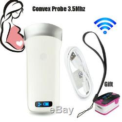 WIFI Wireless Ultrasound Scanner 3.5Mhz Convex Array Probe Medical Equipment Use