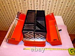 WOW. VTG TACKLE BOX/ MEDICAL BOX double door Kit First Aid Trauma Kit / LARGE