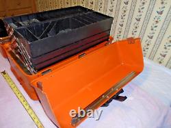 WOW. VTG TACKLE BOX/ MEDICAL BOX double door Kit First Aid Trauma Kit / LARGE