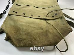 WW2 Combat Medic Equipment Pouch Medical Green Canvas US Fieldgear Lace Strap