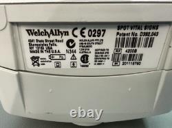 Welch Allyn 4200B Spot Vital Signs Monitor with Power Supply