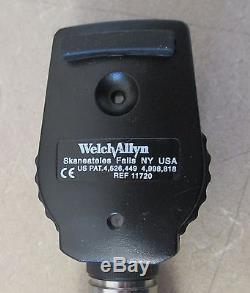 Welch Allyn Ophthalmoscope 11720 & Rechargeable Handle 71050-C with Battery