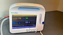 Welch Allyn Vital Sign Monitor 6000 Series with accessories new battery & stand